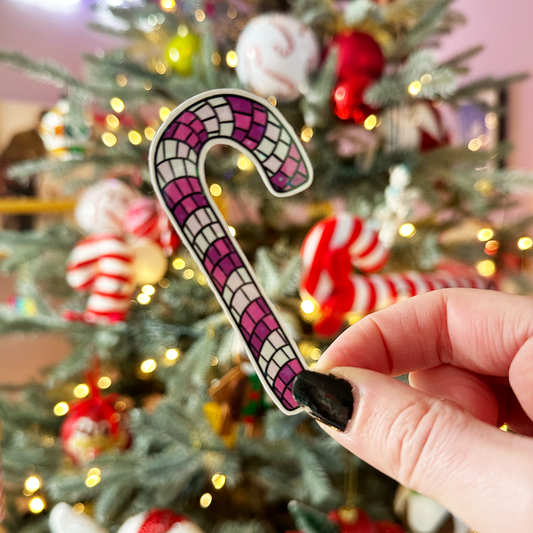 Candy Cane Sticker