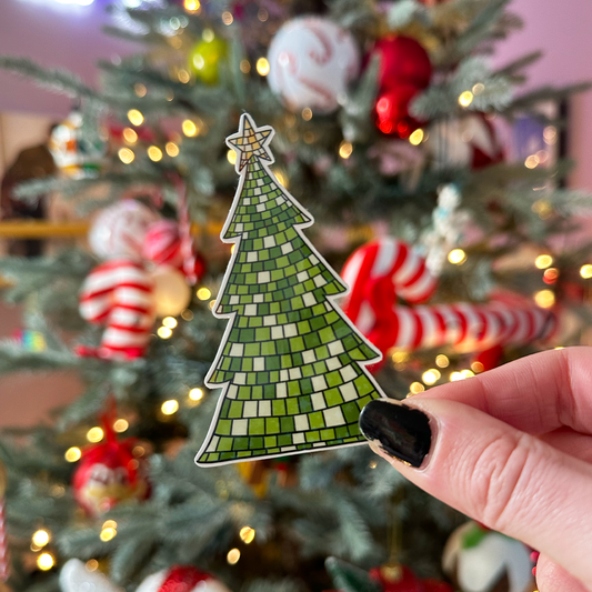 Christmas Tree Sticker